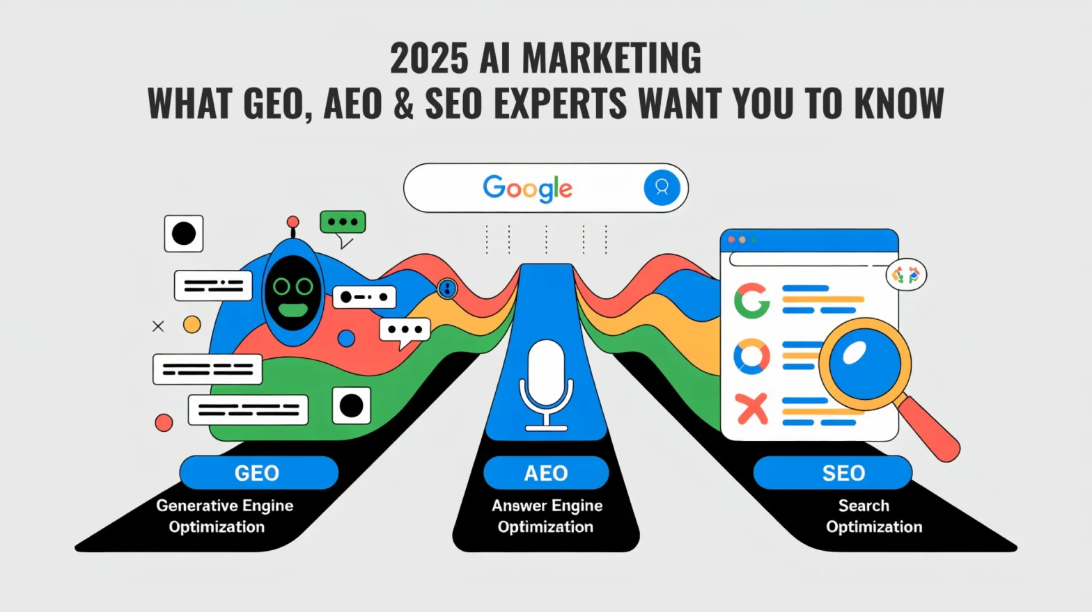 2025 AI Marketing: What GEO, AEO & SEO Experts Want You to Know
