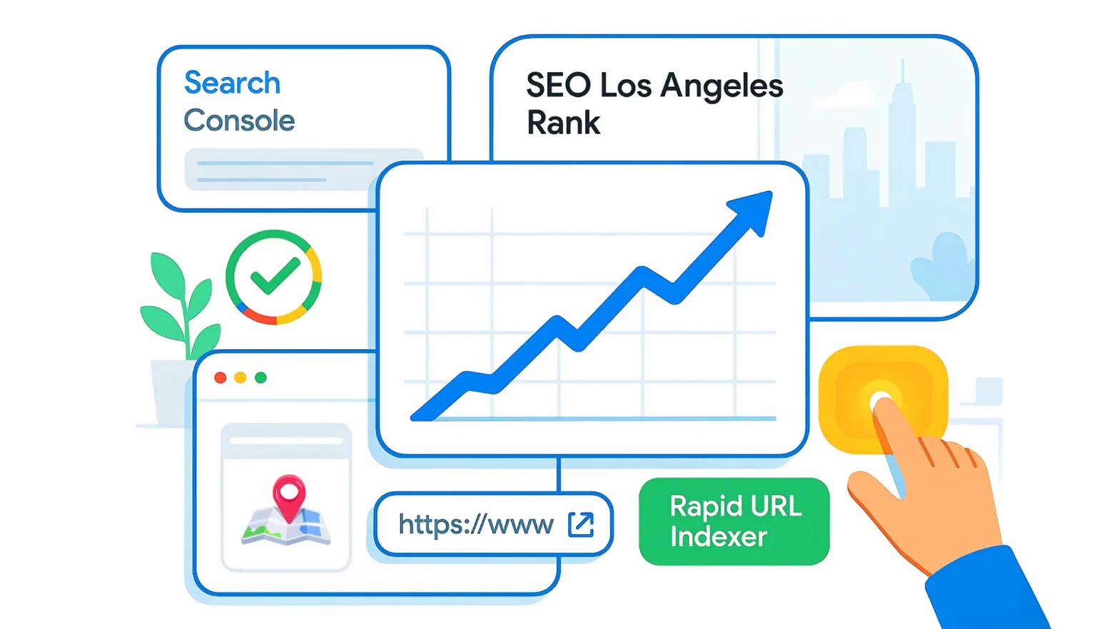 Get SEO Los Angeles Rank with Rapid URL Indexer